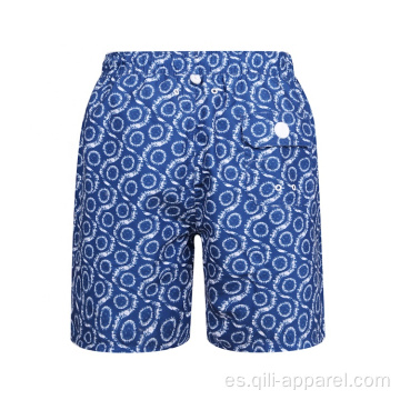 Trajes de baño personalizados casuales para hombres Pantalones cortos con logotipo